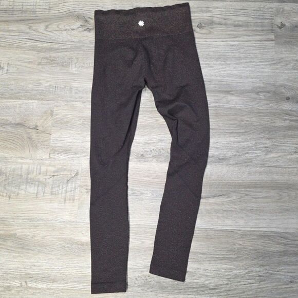 Athleta Shimmer and Sweat Compression Leggings Size S - Picture 6 of 7